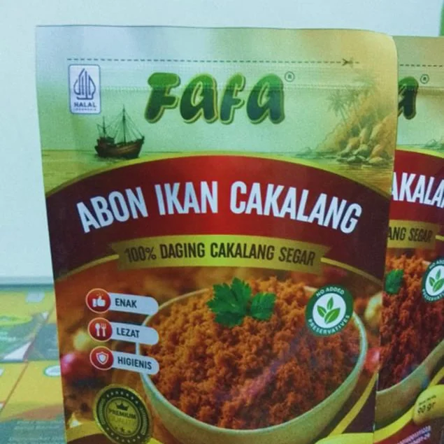 Fafa Abon Cakalang pouches