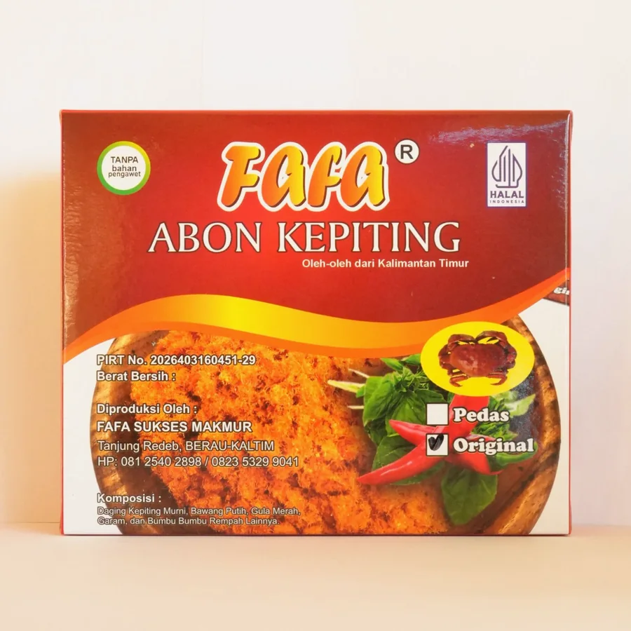Fafa Abon Kepiting box
