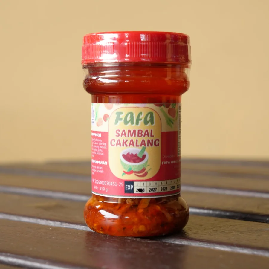 Fafa Sambal Cakalang jar, 150 gram